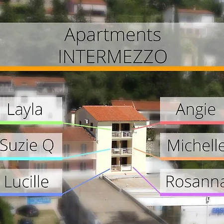 Apartment Suzie Q - Intermezzo With Sea View Rabac Exterior foto